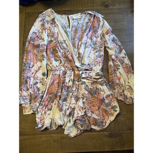 PPLA Clothing Romper Women's Size Small Floral